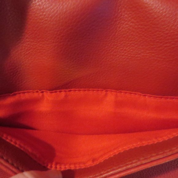 Liz Claiborne Red Purse/Bag - Picture 3 of 8